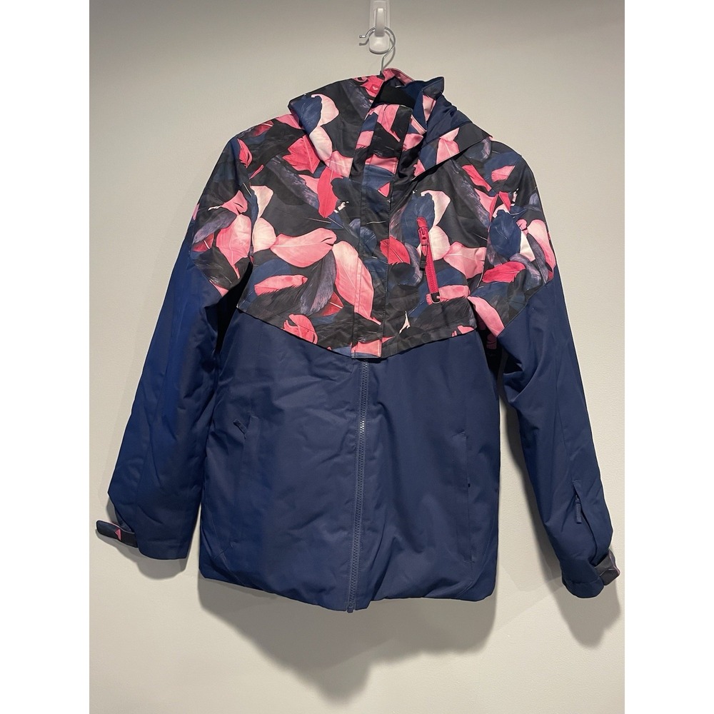 Roxy Girls Frozen Flower Girl Jacket, Ski Winter Jacket, Size XXL (16 Girls)